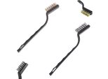Verk 11319 Set Di Spazzole In Acciaio Per La Pulizia 3 Pz