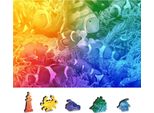 Wooden City Puzzle In Legno Pesce Tropicale 2In1, 100 Pezzi Eco