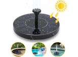Tolletour Solarpump Pompe Solari Da 1,5W Fontana Solare Per Esterni, Fontana Solare Per Uccelli Con 6 Stili D'acqua, Galleggiante Autoportante Per Vasca Per Uccelli, Giardino, Terrazzo