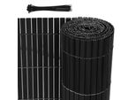 Jiubiaz Schermo Privacy Stuoia Schermo Privacy In Pvc Recinzione Privacy Giardino Balcone Recinzione Frangivento Balcone Pannellatura Antracite 140X600Cm