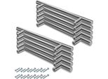 Yakimz Mobili Maniglie Armadio Maniglia Armadio Cucina Bagno Cucina Maniglia Ufficio Porta Maniglia 156 * 96 * 12MM 100 Pezzi