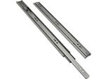 Jiubiaz Guide Per Cassetti Ad Estrazione Totale 45 Mm Guide Per Carichi Pesanti Guide Telescopiche Guide Con Cuscinetti A Sfera 400 Mm 6 Pezzi