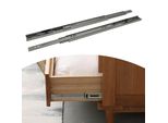 Yakimz Guide Per Cassetti Guide Per Cassetti 45 Mm Guida Stretta Ad Estrazione Totale 350 Mm 6 Pezzi