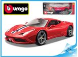 Bburago 1:18 Ferrari 458 Speciale Rosso