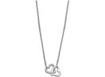 Lotus Kette Damen LS1912-1-1 Woman`S Heart AnhäNger 2 Herzen