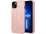 Guess Guhcp14Shggshp Custodia Rigida Iphone 14 / 15 / 136.1 RóżOwy/Rosa Glitter Script