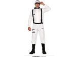 Pilota Dreamship Missione Tuta Spaziale Costume Carnevale Galassia Esplorazione Avventura, Taglia: 52 - 54 (L) Colore: Bianco