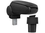 [Bracciolo Centrale, Perfetto Per Opel Astra G Anni 1998 - 2004 - Bracciolo Con Vano Portaoggetti - Imbottito - Tessile - Nero