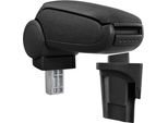 [Bracciolo Centrale, Perfetto Per Seat Leon 1P Negli Anni 2005 - 2012 - Bracciolo Con Vano Portaoggetti - Imbottito - Tessuto - Nero