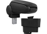 [Bracciolo Centrale, Perfetto Per Fiat Grande Punto Dal 09.2005 - Bracciolo Con Vano Portaoggetti - Imbottito - Tessuto - Nero