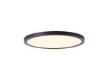 Brilliant Tuco Led Deckenaufbau-Paneel 25Cm Schwarz/Weiß 1X Led Integriert, 16W Led Integriert, (Lichtstrom: 2100Lm, Lichtfarbe: 2700K)