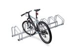 Fahrradständer für 6 Fahrräder Fahrräde Aufstellständer Fahrradhalter Mehrfachständer Räder MTB - sliber