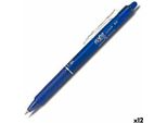 Pilot - Penna Roller Pilot Frixion Clicker M Blu | 1 Pezzo | 12 Pezzi