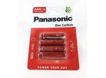 Panasonic ZinkouhlíKové Baterie Red Zinc R03RZ/4BP Eu Aaa 1,5V (Blistr 4Ks)