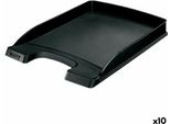 Leitz 5237-00-95 Vassoio Per Lettere Plus Nero Din A4