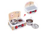 Hape Set Cucina E Grill 2 In 1 Di Hape| Gioco Di Fantasia Gioco Di Ruolo Realistico Set Cucina Per Bambini