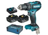 Makita Trapano A Percussione 18V 50Nm 2X3.0Ah Bldc Makpac Dhp485Rfj