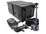 Sunsun Set Di Filtri A 2 Camere 60000L 18W Uvc Chiarificatore Per Laghetti NEO7000 50W Pompa Tubo Fontana