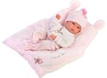 Llorens 21192807 Bambola Neonata Bimba Rosa, 35 Cm