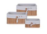 Set Di Cestini Portaoggetti, Organizer, 3 Pezzi