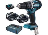 Makita 18V 54/30Nm 2X3.0Ah Li-Ion Brushless Trapano Avvitatore A Percussione Makpac Case
