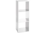 5 Five Simply Smart - Scaffale A Colonna A 3 Scomparti "Mix N Modul"" Bianco"