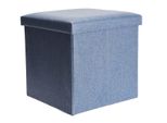 Sgabello Con Contenitore 38X38Cm Grigio Ko-101000520Seduta