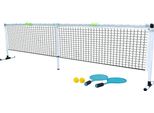 Set Da Tennis Scatch Con 1X Rete, 2X Racchette E 2 Palline, Set Di Rete Combinato, Rete Per Il Tempo Libero Per Badminton, Street Tennis E Altri Sport, Multicolore