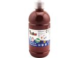 Colore Tempera Junior 500 Ml Marrone