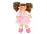 Bigjigs Toys Bambola Di Stoffa Rose 28 Cm