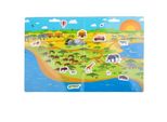 Bigjigs Toys Adesivi Riutilizzabili Per Il Safari