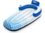Materassino Gonfiabile Bestway 43533, Indigo Wave, Con Braccioli E Schienale, Per Acqua, 191X107 Cm