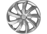 Nrm Copricerchi Stig, Argento 17" Pollici. (4 X Copricerchi Universali / Copricerchi)"