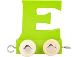 Small Foot Design 10355 Lettera E Colorata In Legno, Verde (1 Pezzo)