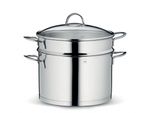 Pentola Per Pasta Cailin, Acciaio Inox, 24 Cm