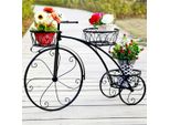 Portafiori A Forma Di Bicicletta Portafiori Per 3 Vasi Da Fiori Porta Piante Decorazione Giardino Balcone Soggiorno