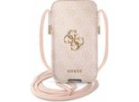 Guess Torebka Guphl4Gmgpi 6,7RóżOwy/Pink Hardcase 4G Big Metal Logo