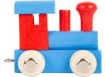 Locomotiva In Legno Small Foot Design 10349 "Treno Delle Lettere Colorate"", Blu/Rosso (1 Pezzo)"