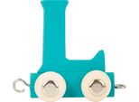 Small Foot Design 10362 Lettera L Colorata In Legno, Turchese (1 Pezzo)