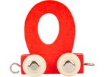 Small Foot Design 10365 Lettera O Colorata In Legno, Rosso (1 Pezzo)
