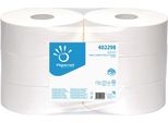 Papernet Maxi, Cellulosa 2-Lg, 247M, Ø Rotolo 27Cm, 810 Fogli. Speciale Bianco Micro Eco | Confezione (6 Pezzi)