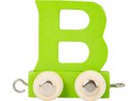 Small Foot Design 10352 Lettera B Colorata In Legno, Verde (1 Pezzo)