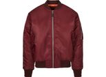 Build Your Brandit 3149 | Bomber Da Uomo, Giacca MA1 - Colore: Borgogna - Taglia: L
