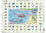 Larsen Puzzle Inglese 3: In Riva Al Mare 70 Pezzi
