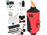 Fiqops Riscaldatore Di Parcheggio, 12V 5KW Diesel Parcheggio Riscaldatore D'aria Con Monitor Lcd E Telecomando, Riscaldatore Diesel Per Camper Auto Auto Camion Auto
