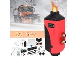 Jiubiaz 5KW Riscaldatore D'aria Diesel, 12V Riscaldatore Di Parcheggio Diesel, Riscaldatore Diesel Aria, Riscaldatore Di Parcheggio Aria Per Auto Camion Camper Bus Con Interruttore Lcd