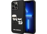 Karl Lagerfeld Klhcp14L3Drkck Custodia Rigida Per Iphone 14Pro 6,1 Czarny/Nero Karl&Choupette Ikonik 3D