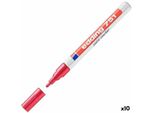 Edding 751 Rosso 10 Pz
