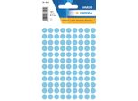 10X Etichette Multiuso Herma 1843 Blu Ø 8 Mm Opaco 540 Pezzi