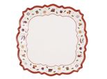 Piatto Da Portata Natalizio Villeroy E Boch 26X26Cm Toys Delight Villeroy & Boch